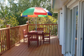 the deck